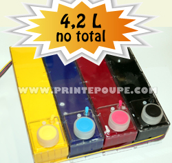 1 L/cor + 1,2 L BK 1 litro/cor